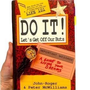 Do It! Let's Get Off Our Buts By Peter McWilliams Book